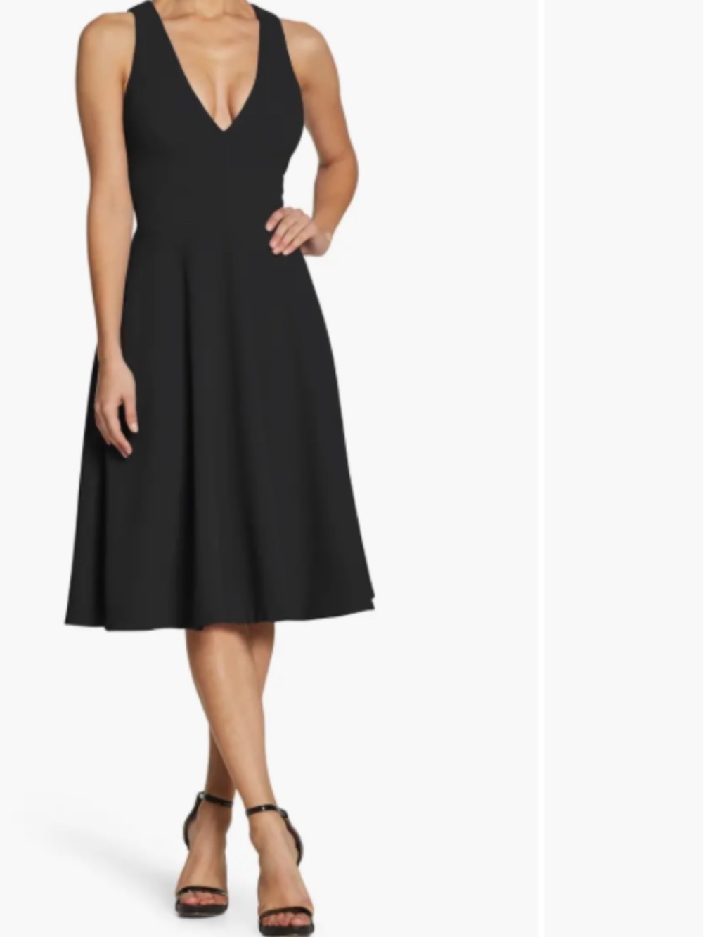 Dress the Population Catalina Fit & Flare Dress Size: M